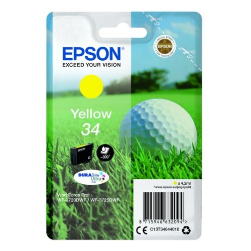 Epson printcartridge yellow (C13T34644010 / 34)