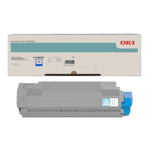 Oki toner cartridge cyan (45862821)