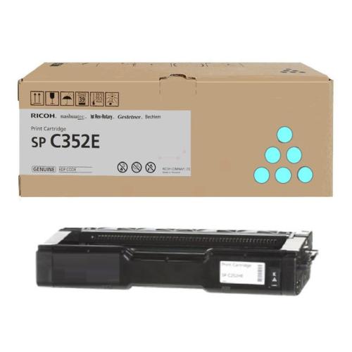 Ricoh toner cartridge cyan (407384 / TYPESP352E)