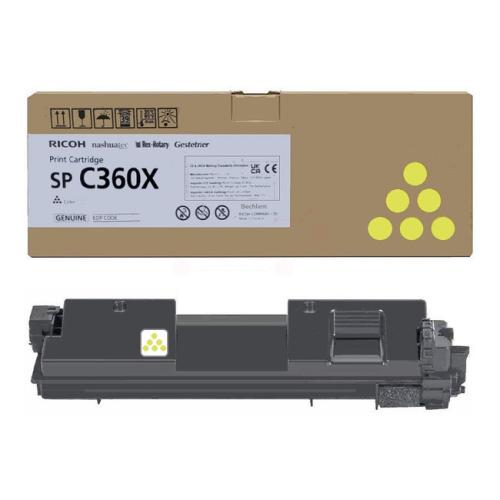 Ricoh toner cartridge yellow (408253 / SPC360X) (high capacity)