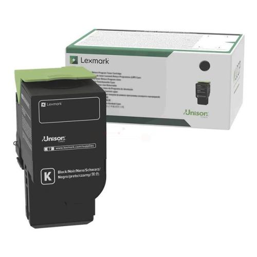 Lexmark toner cartridge black (78C2XK0 / 078C2XK0) (Return, high capacity)