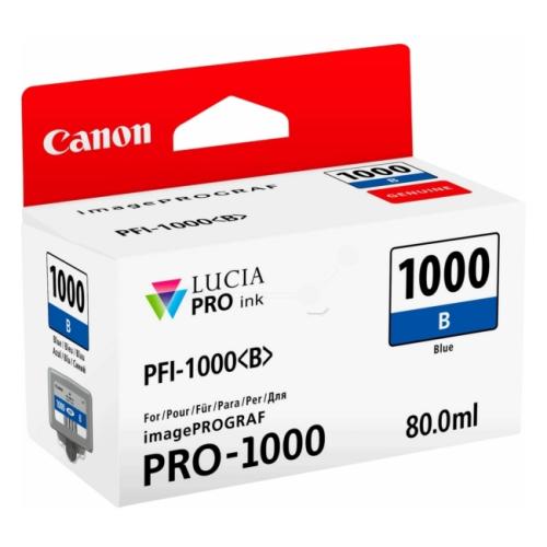 Canon printcartridge blue (0555C001 / PFI1000B)