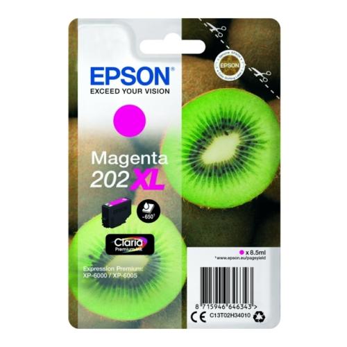 Epson printcartridge magenta (C13T02H34010 / 202XL) (high capacity)