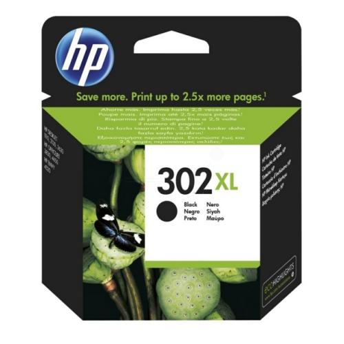 HP printcartridge black (F6U68AE / 302XL) (high capacity)