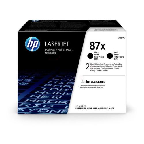 HP toner cartridge black (CF287XD / 87X) (Twin Pack, high capacity)