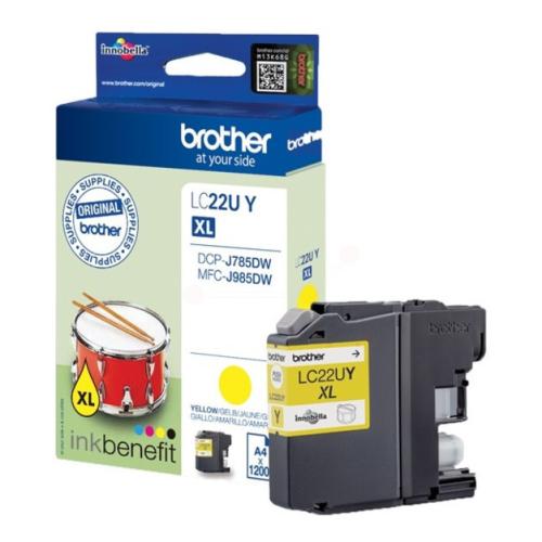 Brother printcartridge yellow (LC22UY)