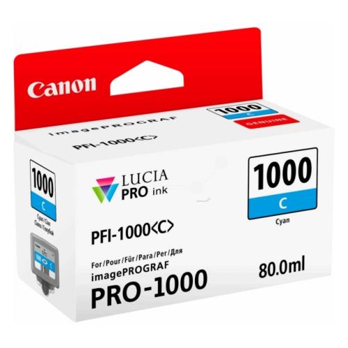 Canon printcartridge cyan (0547C001 / PFI1000C)