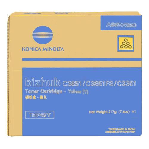 Konica Minolta toner cartridge yellow (A95W250 / TNP49Y)