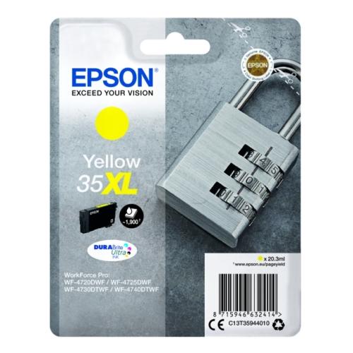 Epson printcartridge yellow (C13T35944010 / 35XL) (high capacity)