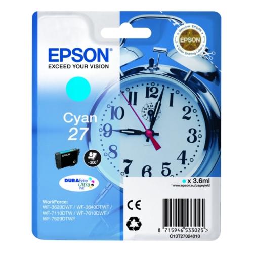 Epson printcartridge cyan (C13T27024012 / 27)