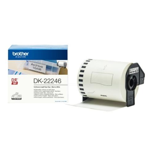 Brother labels white (DK22246 /), 103mm