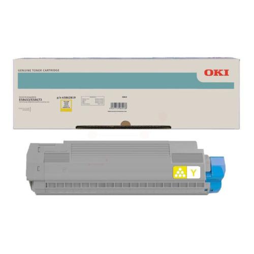 Oki toner cartridge yellow (45862819)