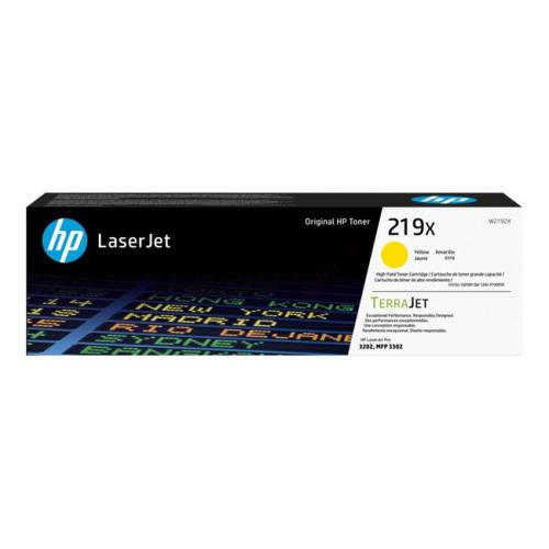 HP toner cartridge yellow (W2192X / 219X) (high capacity)