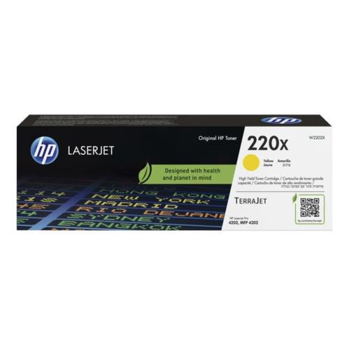 HP toner cartridge yellow (W2202X / 220X) (high capacity)