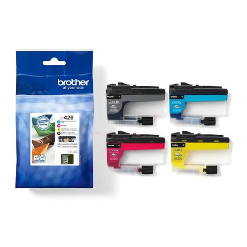 Brother printcartridge black / cyan / magenta / yellow (LC426VAL /) (multipack)