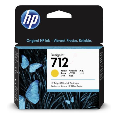 HP printcartridge yellow (3ED69A / 712)