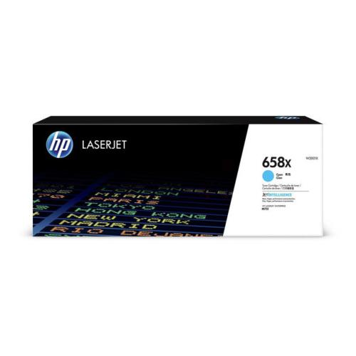 HP toner cartridge cyan (W2001X / 658X) (high capacity)