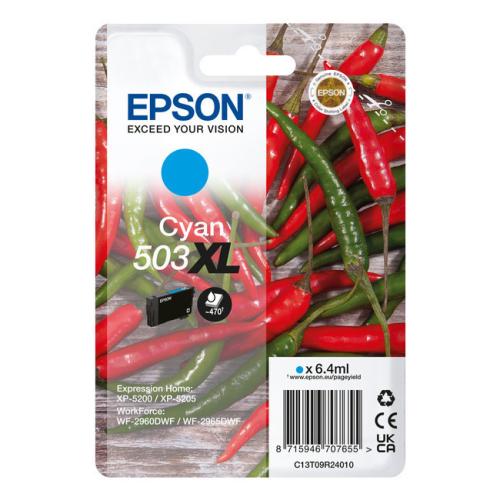 Epson printcartridge cyan (C13T09R24010 / 503XL) (high capacity)