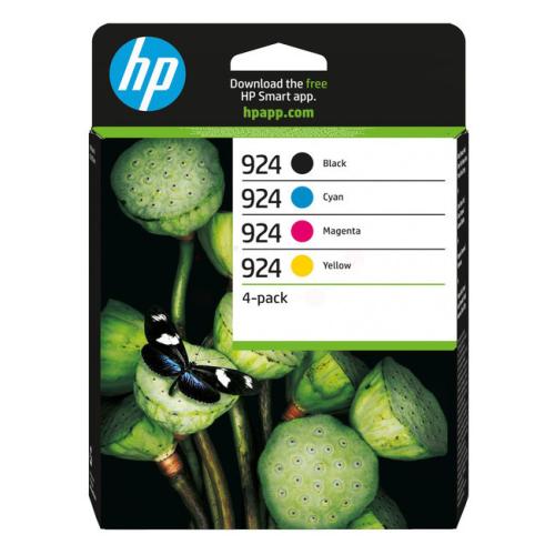 HP printcartridge black / cyan / magenta / yellow (6C3Z1NE / 924) (multipack)