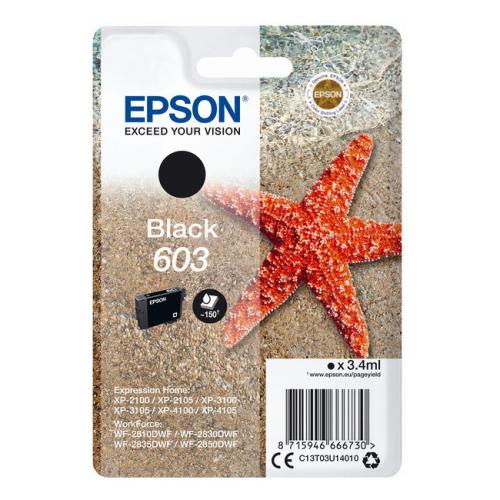 Epson printcartridge black (C13T03U14010 / 603)