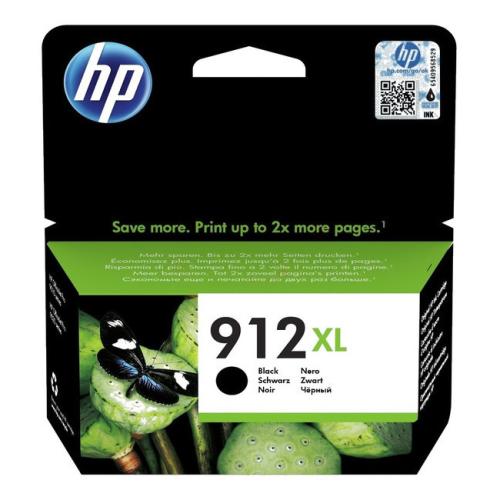 HP printcartridge black (3YL84AE / 912XL) (high capacity)