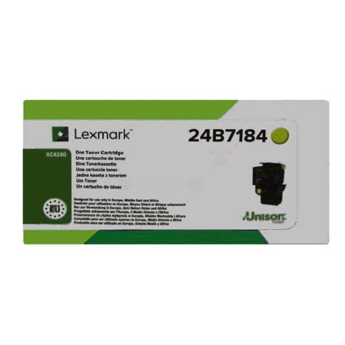 Lexmark toner cartridge yellow (24B7184 / 024B7184)