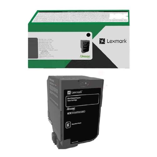 Lexmark toner cartridge black (71C2HK0 / 071C2HK0) (Return, high capacity)