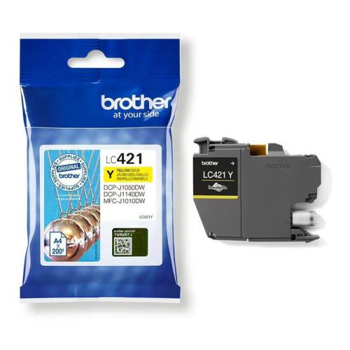 Brother printcartridge yellow (LC421Y /)