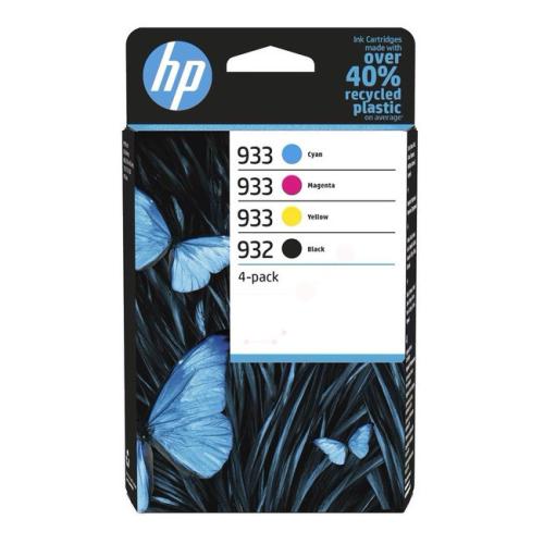 HP printcartridge black / cyan / magenta / yellow (6ZC71AE / 932933) (multipack)