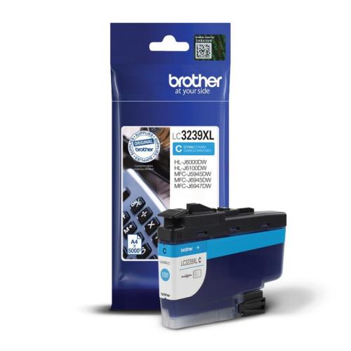 Brother printcartridge cyan (LC3239XLC /)