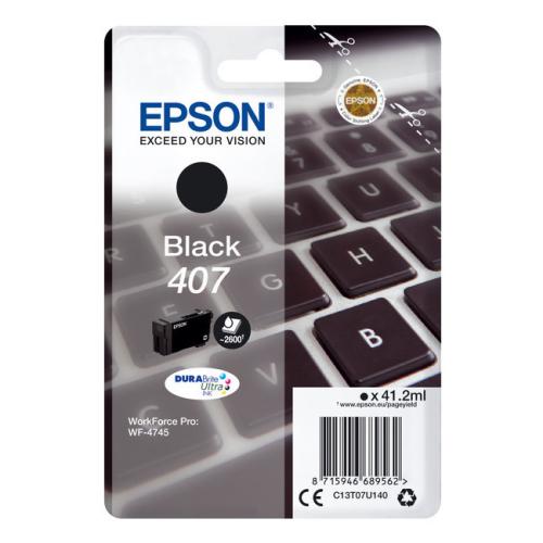 Epson printcartridge black (C13T07U140 / 407)