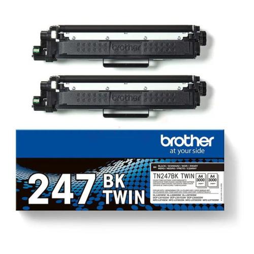 Brother toner cartridge black (TN247BKTWIN /) (Twin Pack)