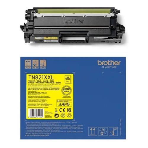 Brother toner cartridge yellow (TN821XXLY /) (high capacity)