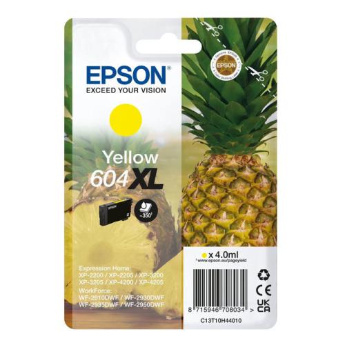 Epson printcartridge yellow (C13T10H44010 / 604XL) (high capacity)