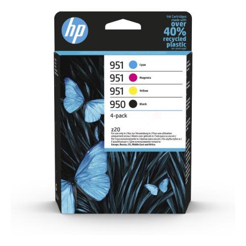 HP printcartridge black / cyan / magenta / yellow (6ZC65AE / 950951) (multipack)