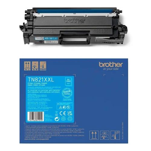 Brother toner cartridge cyan (TN821XXLC /) (high capacity)