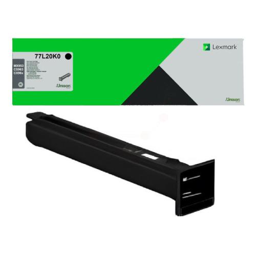 Lexmark toner cartridge black (77L20K0 / 077L20K0) (Return)