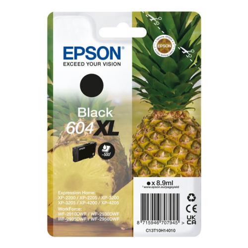 Epson printcartridge black (C13T10H14010 / 604XL) (high capacity)