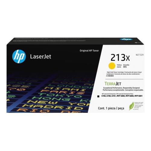 HP toner cartridge yellow (W2132X / 213X) (high capacity)