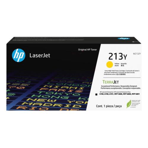 HP toner cartridge yellow (W2132Y / 213Y) (high capacity)