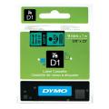 Dymo labels black on green (40919 / S0720740), 9mm, laminated