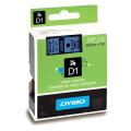 Dymo labels black on blue (45806 / S0720860), 19mm, laminated