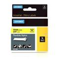 Dymo printer ribbon black on yellow (18757 / S0718090)