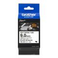 Brother heat shrink tube black on white (HSE221E), 8,8mm