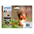 Epson printcartridge black / cyan / magenta / yellow / cyan photo / magenta photo (C13T37984010 / 378XL) (multipack, high capacity)