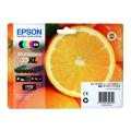 Epson printcartridge black / black photo / cyan / magenta / yellow (C13T33574011 / 33XL) (multipack, high capacity)