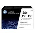 HP toner cartridge black (CF226XD / 26X) (Twin Pack, high capacity)