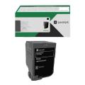 Lexmark toner cartridge black (71C2HK0 / 071C2HK0) (Return, high capacity)