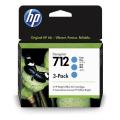 HP printcartridge cyan (3ED77A / 712) (multipack)