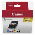 Canon printcartridge black / cyan / magenta / yellow (6509B015 / CLI551) (multipack)